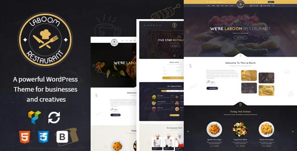 La Boom – Food & Restaurant Bistro WordPress Theme