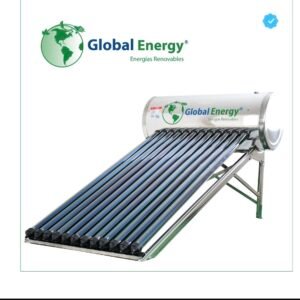Calentador solar Global Energy de 130 litros para 3 personas con 10 tubos al vacío